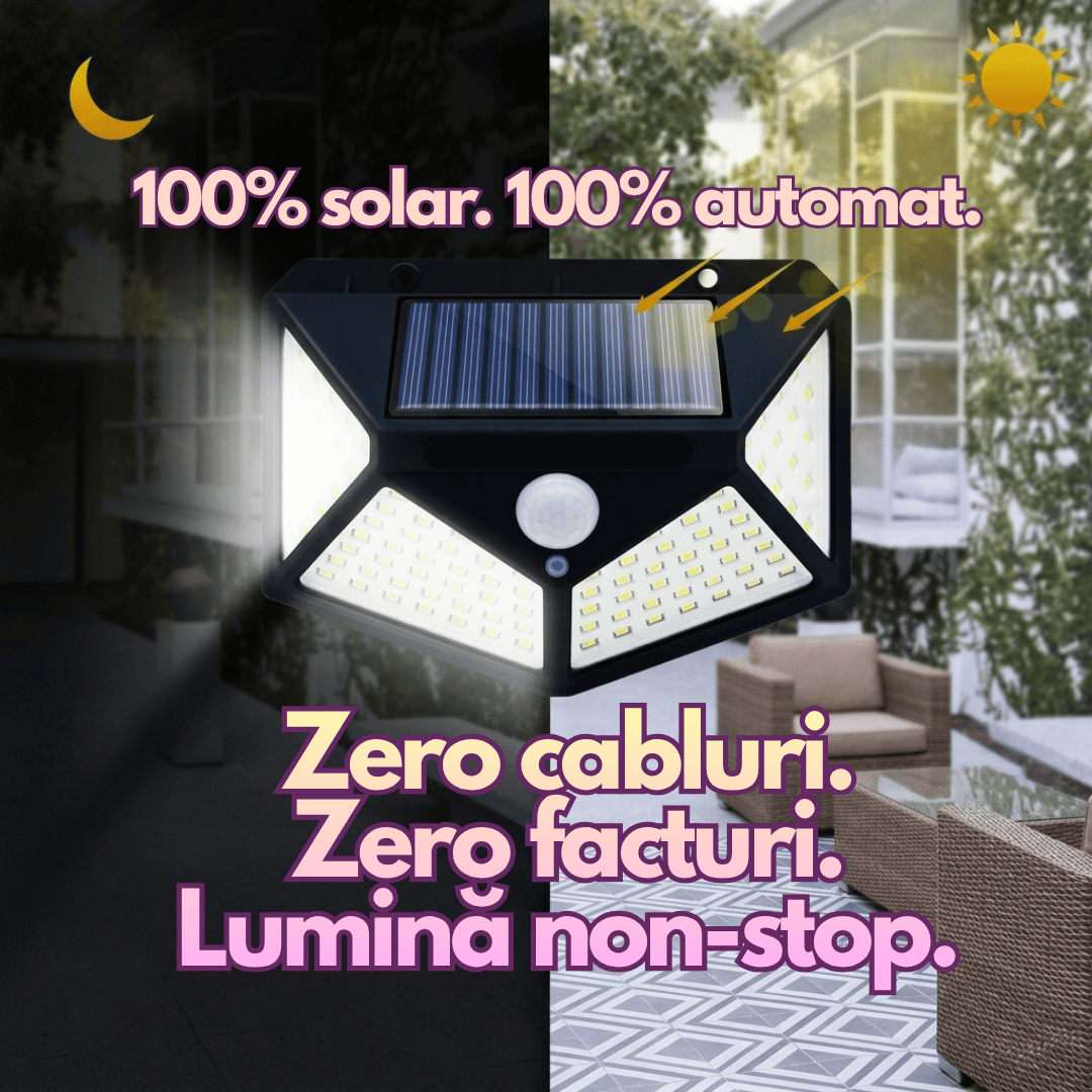 Lămpi LED Solare